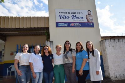 VISITA DA EQUIPE TÉCNICA DA SECRETARIA ESTADUAL DE SAÚDE SERVIU PARA TRAÇAR DIRETRIZES.