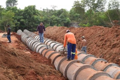 PREFEITURA DE IGUATEMI INVESTE 150 MIL REAIS PARA RECUPERAR EROSÃO CAUSADA POR ÁGUAS PLUVIAIS.