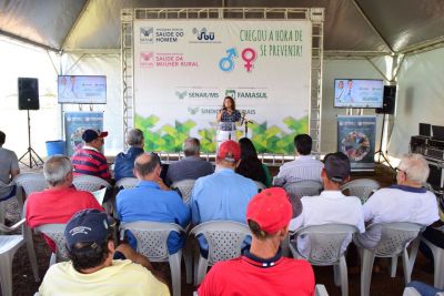 DIA DA SAÚDE DO HOMEM E DA MULHER RURAL REALIZOU 488 ATENDIMENTOS.
