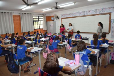 SECRETARIA MUNICIPAL DE SAÚDE, POR MEIO DA COORDENAÇÃO DE PROGRAMA DE SAÚDE, REALIZA AÇÃO EDUCATIVA NAS ESCOLAS.