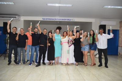 CERIMÔNIA DE ENTREGA DE CERTIFICADOS DE CONCLUSÃO DO CURSO TÉCNICO EM AGENTE COMUNITÁRIO DE SAÚDE E VIGILÂNCIA EM SAÚDE.