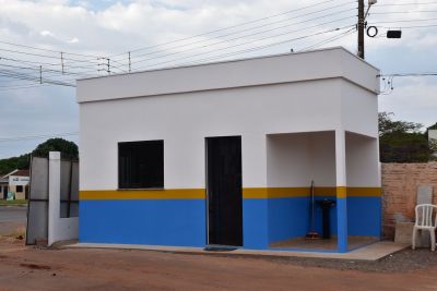 PREFEITURA DE IGUATEMI FINALIZA A CONSTRUÇÃO DA NOVA “GUARITA” DO PÁTIO DE OBRAS MUNICIPAL.