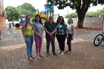 PREFEITURA DE IGUATEMI ADQUIRE E INSTALA PLAYGROUNDS EM TODAS AS ESCOLAS DA REDE MUNICIPAL NA ÁREA URBANA E RURAL.