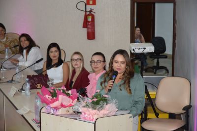 COORDENADORIA DE POLÍTICAS PÚBLICAS PARA MULHERES REALIZOU PALESTRA NA CÂMARA MUNICIPAL DE IGUATEMI.