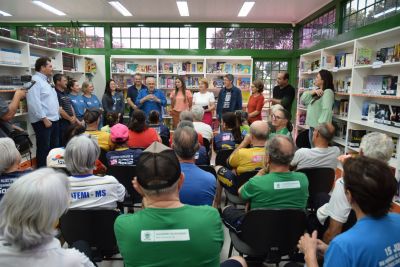 DR. LÍDIO PRESTIGIA LANÇAMENTO DO PROJETO 60+ MAIS INCLUSÃO DIGITAL PARA IDOSOS.