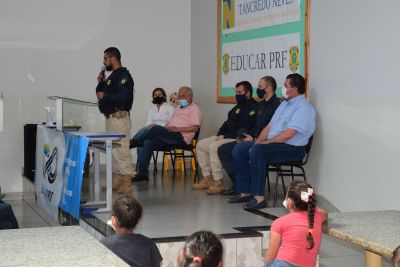 EDUCAR PRF: PROJETO PEDAGÓGICO DE EDUCAÇÃO PARA O TRÂNSITO É LANÇADO EM IGUATEMI.