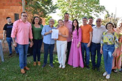 PREFEITO LÍDIO ASSINA ORDENS DE SERVIÇO PARA O MAIOR PACOTE DE OBRAS EM IGUATEMI, QUE ULTRAPASSAM 30 MILHÕES.