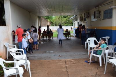DEZENAS DE MULHERES FORAM ATENDIDAS NAS UNIDADES DE SAÚDE PARA O EXAME DE COLETA DE COLO UTERINO, EM IGUATEMI
