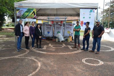 DIA D DA COLETA SELETIVA FOI REALIZADO NA ÁREA URBANA E RURAL DE IGUATEMI.