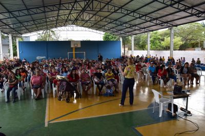 SECRETARIA DE ASSISTÊNCIA SOCIAL REALIZA REUNIÃO COM MAIS DE 300 BENEFICIÁRIOS DO PROGRAMA BOLSA FAMÍLIA.