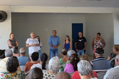 REUNIÃO COM GRUPO DA “MELHOR IDADE” DEFINIU O REINÍCIO DAS ATIVIDADES.