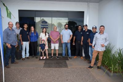 PREFEITO LÍDIO LEDESMA PRESTIGIA CURSO DE CAPACITAÇÃO NA EMPRESA ALFAQUÍMICA AGRONEGÓCIOS DE IGUATEMI.