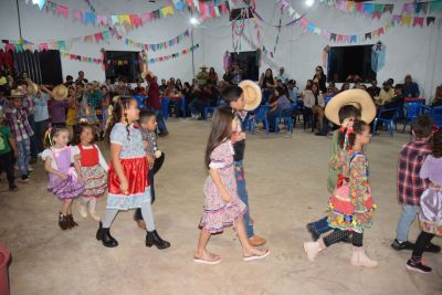 FESTA JUNINA DA ESCOLA JOÃO PAULO I, MOVIMENTOU FINAL DE SEMANA NO ASSENTAMENTO RANCHO LOMA. 