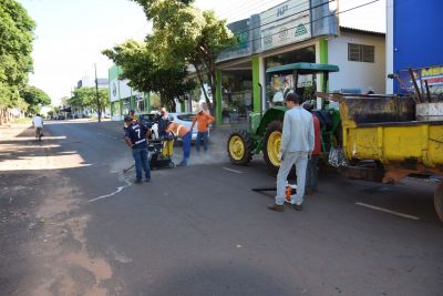 PREFEITURA ADQUIRE NOVOS EQUIPAMENTOS E MATERIAIS PARA O “TAPA-BURACOS”.