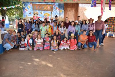 ALUNOS DO PROGRAMA SOCIAL NOVO OLHAR PARTICIPAM DE FESTA JUNINA ORGANIZADA PELA ASSISTÊNCIA SOCIAL DE IGUATEMI.