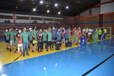 COPA SINDIMIG DE FUTSAL ENTRE SERVIDORES REABRE COMPETIÇÕES NO MUNICÍPIO DE IGUATEMI EM 2021. 