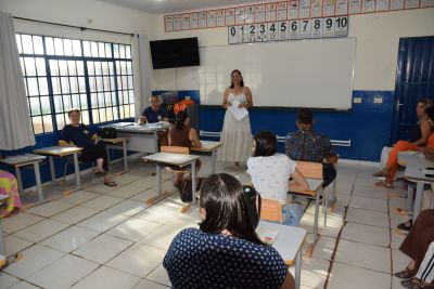 DIREÇÃO DA EDUCAÇÃO INFANTIL MUNICIPAL REALIZA PRIMEIRA REUNIÃO COM PROFESSORES PARA TRAÇAR DIRETRIZES. 
