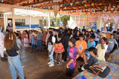 SECRETARIA DE ASSISTÊNCIA SOCIAL RALIZA FESTA JULINA PARA OS ALUNOS DO PROGRAMA “NOVO OLHAR” 
