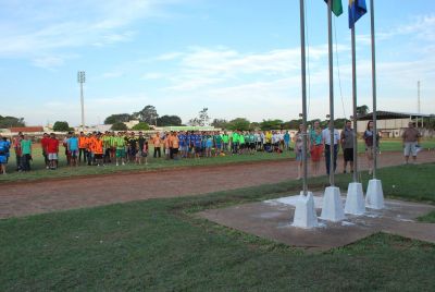 CAMPEONATO MUNICIPAL DE FUTEBOL SUÍÇO TEVE SUA ABERTURA NESTA QUINTA-FEIRA 7 DE SETEMBRO.