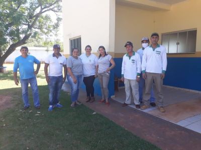 CONTROLE DE ENDEMIAS REALIZOU AÇÕES CONTRA A DENGUE NO ASSENTAMENTO AUXILIADORA.
