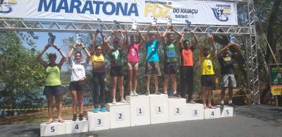 IGUATEMIENSES SÃO VICE-CAMPEÕES DA MARATONA INTERNACIONAL DE FOZ DO IGUAÇU-PR.
