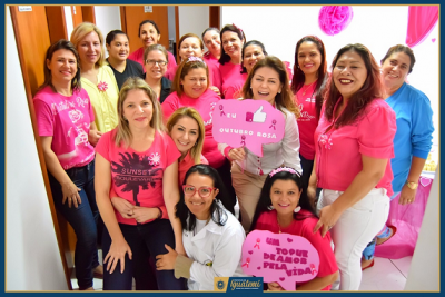 UBS VILA NOVA CELEBROU O OUTUBRO ROSA