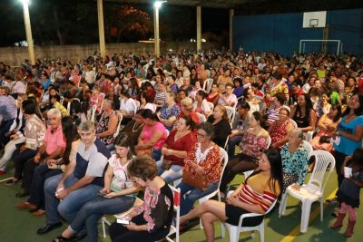 Centenas de mães participaram da festa do “Dia das Mães” atendidas pela Assistência Social.