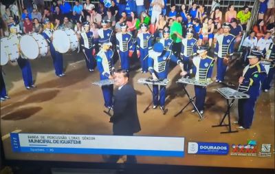 FANFARRA MUNICIPAL DE IGUATEMI-FAMIG, CONQUISTA TÍTULO EM CAMPEONATO NA CIDADE DE DOURADOS-MS.