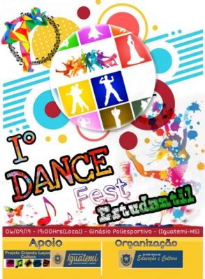  Iº FEST DANCE ESTUDANTIL DE IGUATEMI ACONTECERÁ NO MÊS DE SETEMBRO