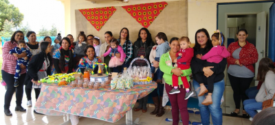 ASSISTÊNCIA SOCIAL PROMOVE FESTA JUNINA NA AUXILIADORA, PARA MÃES E CRIANÇAS DO PROGRAMA CRIANÇA FELIZ.