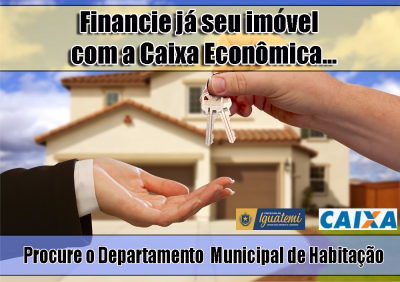 DEPARTAMENTO DE HABITAÇÃO CONVOCA INTERESSADOS A FINANCIAR CASA PRÓPRIA PARA REALIZAR CADASTRO