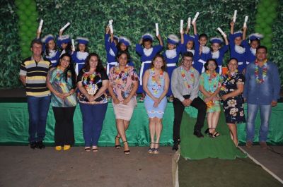 FORMATURA DA EDUCAÇÃO INFANTIL DA ESCOLA CEMUR EMOCIONOU COMUNIDADE DA AUXILIADORA.