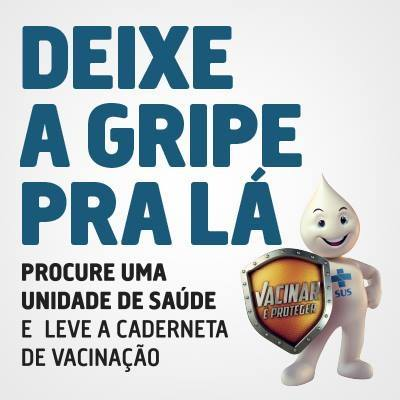 CAMPANHA DE VACINAÇÃO CONTRA A GRIPE É PRORROGADA ATÉ 9 DE JUNHO
