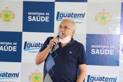 CAMPANHA MUNICIPAL DE VACINAÇÃO DA COVID-19 É LANÇADA EM IGUATEMI.