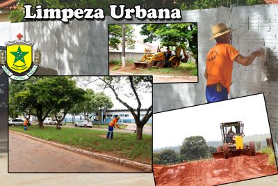 PREFEITURA MUNICIPAL DE IGUATEMI REALIZA LIMPEZA URBANA E MANUTENÇÃO DE ESTRADAS VICINAIS