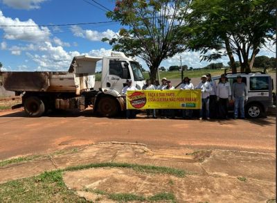 SECRETARIA DE SAÚDE DA PREFEITURA DE IGUATEMI INICIA MUTIRÃO DE LIMPEZA DE COMBATE À DENGUE.