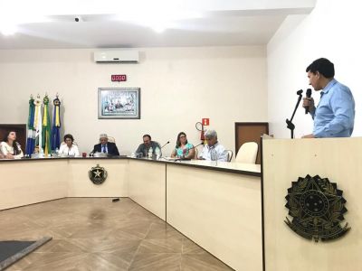 CÂMARA REALIZA PRIMEIRA SESSÃO ORDINÁRIA DE 2019.