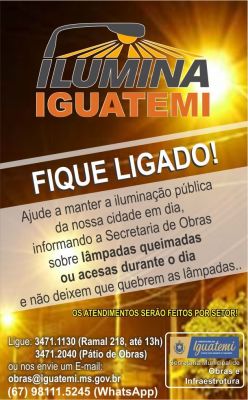 COMUNICADO DA SECRETARIA  MUNICIPAL DE  OBRAS E INFRAESTRUTURA.