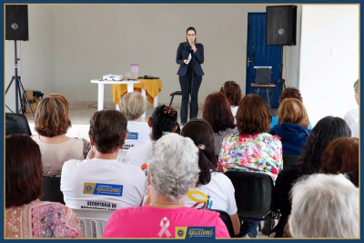 TERCEIRA IDADE RECEBEU PALESTRA SOBRE DIREITOS DA PESSOA IDOSA