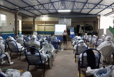 PALESTRA NO AGROINDUSTRIAL IGUATEMI SOBRE “ASSÉDIO MORAL E SEXUAL CONTRA A MULHER NO AMBIENTE DE TRABALHO.