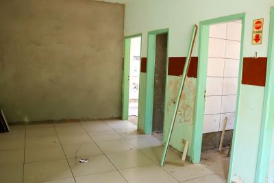 45% DAS OBRAS DO PRONTO ATENDIMENTO MUNICIPAL ESTÃO CONCLUÍDAS.
