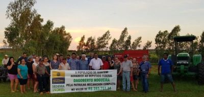 PATRÍCIA MARGATTO E VEREADORES PARTICIPAM DE ENTREGA DE PATRULHA MECANIZADA.