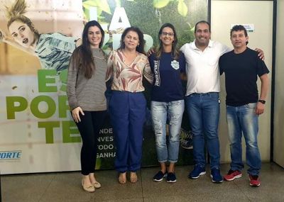 PREFEITA PATRÍCIA MARGATTO PARTICIPA DE ENCONTRO NA FUNDESPORTE.