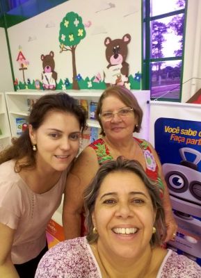 PREFEITA PATRICIA VISITA BIBLIOTECA SESI