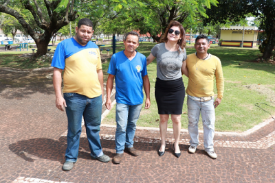 PREFEITURA REFORMA PRAÇA MARCILIO AUGUSTO PINTO, A PRACINHA