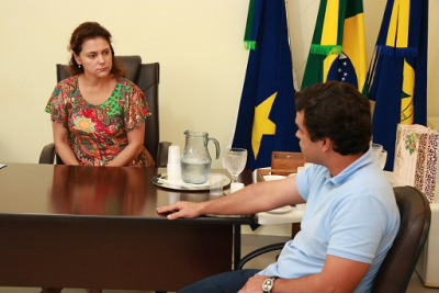 IGUATEMI RECEBEU A VISITA DA DEFESA CIVIL ESTADUAL E DO DEPUTADO BETO PEREIRA