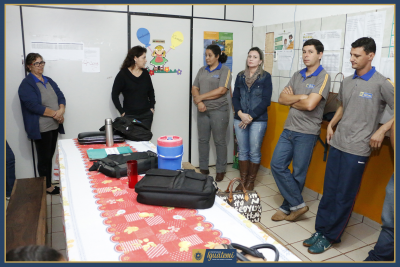 PREFEITA PATRICIA VISITA ESCOLA MUNICIPAL NOVA AUXILIADORA