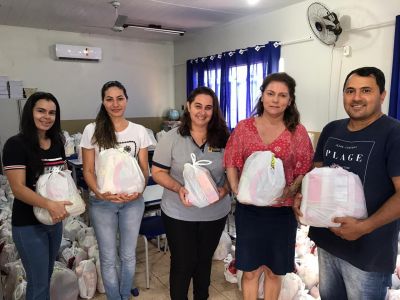 KIT MERENDA ESCOLAR PARA MAIS DE 500 ALUNOS ESTÃO PRONTOS PARA ENTREGA EM IGUATEMI