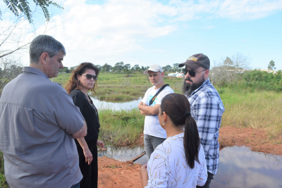 IGUATEMI RECEBE REPRESENTANTE DO IMASUL