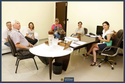 EMPRESÁRIO E PROPRIETÁRIO DA USINA DECOIL VISITA A PREFEITA PATRICIA